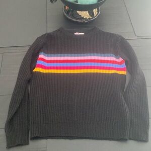 PINK ANGEL striped knit sweater